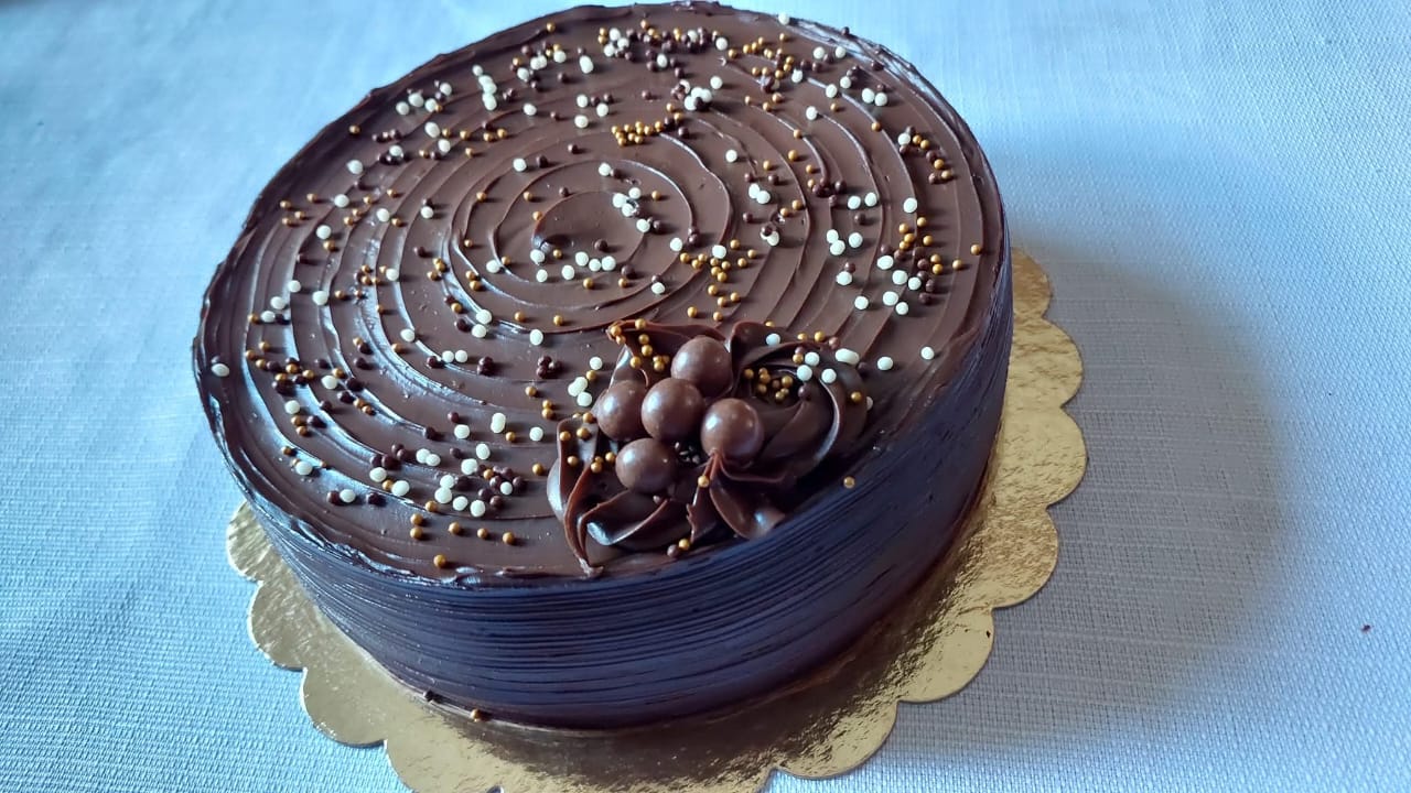Torta chocolate ganache - Polen Pastelería